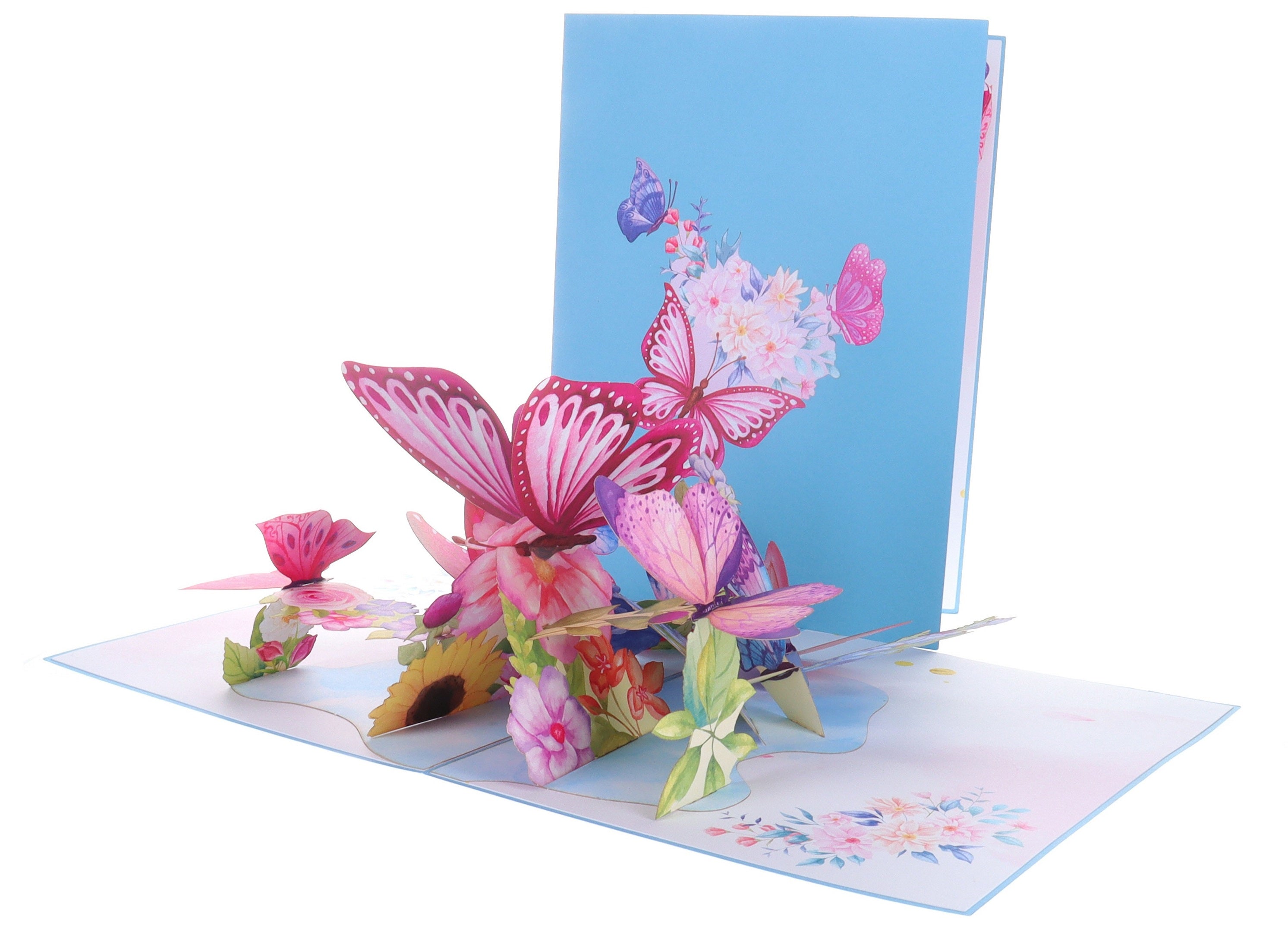 Flying Butterflies 3D Pop Up Greeting Card – iGifts And Cards