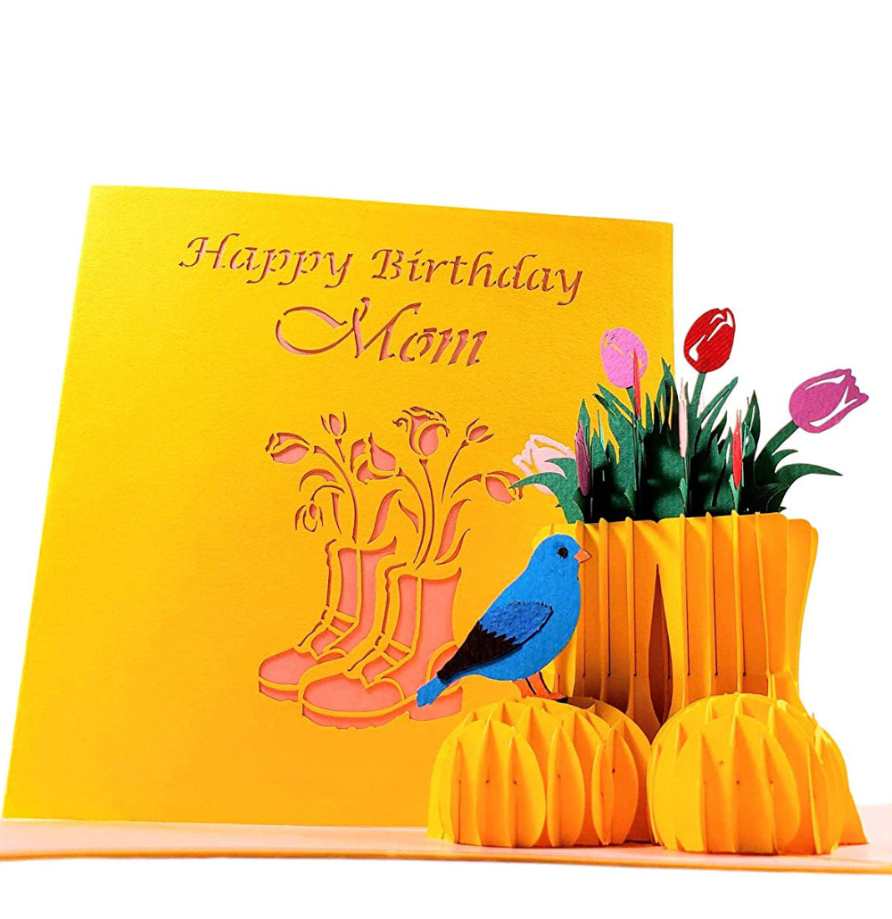 On Your Birthday Mom - Birthday Greeting Card - 06488
