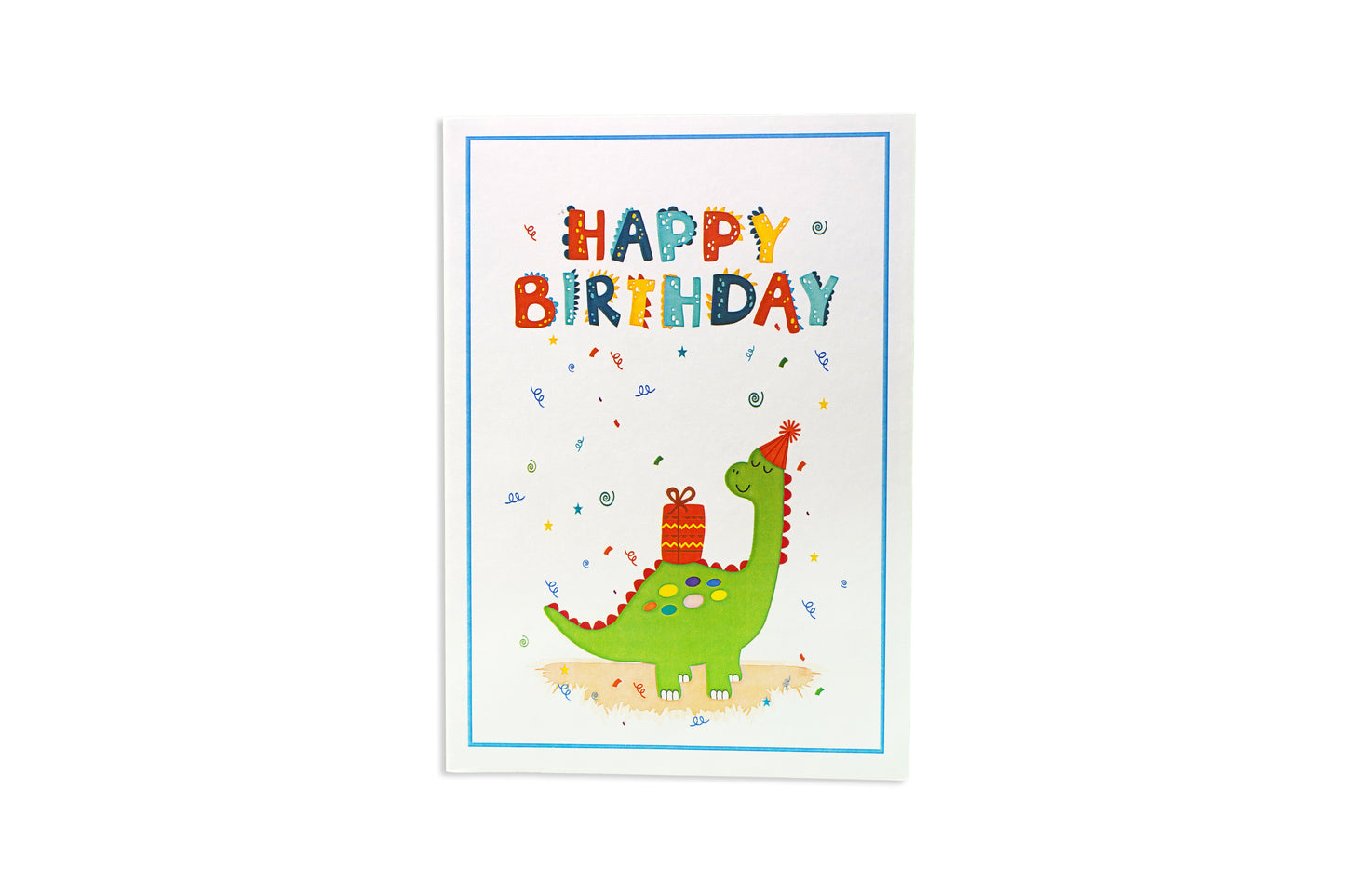 Dinosaur Birthday 3D Pop-Up Greeting Card