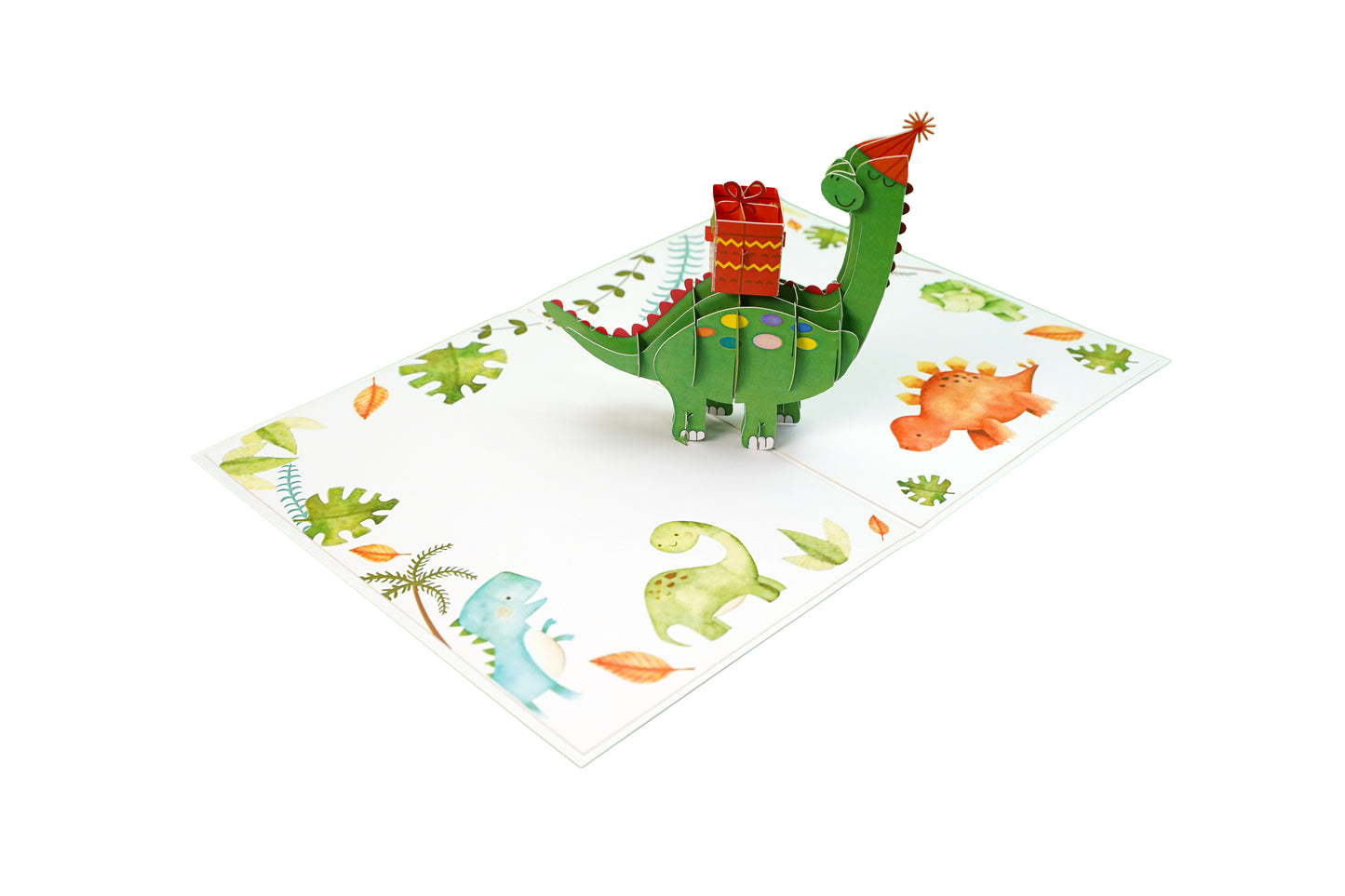 Dinosaur Birthday 3D Pop-Up Greeting Card