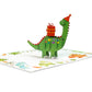 Dinosaur Birthday 3D Pop-Up Greeting Card