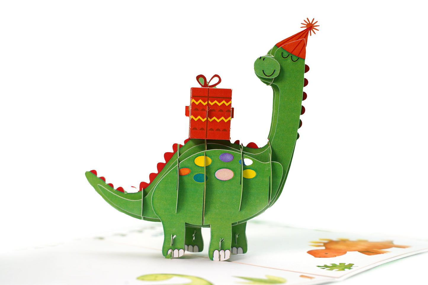 Dinosaur Birthday 3D Pop-Up Greeting Card