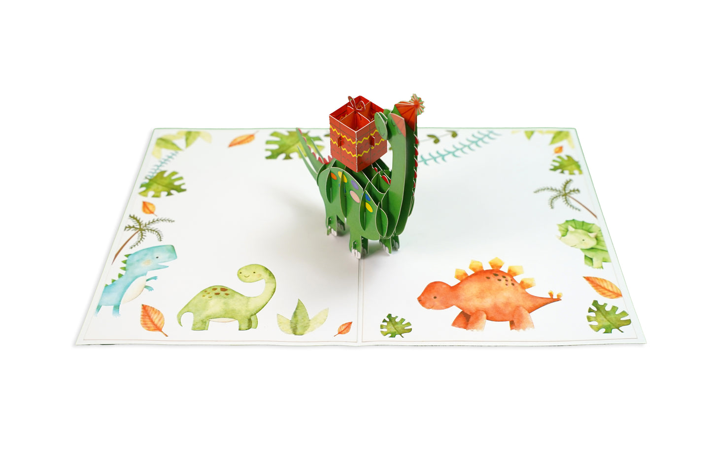 Dinosaur Birthday 3D Pop-Up Greeting Card