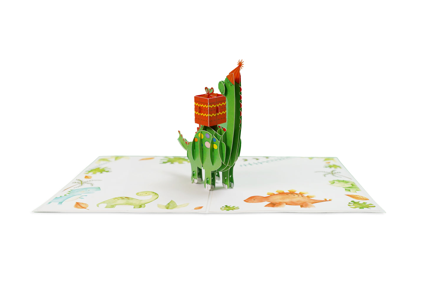 Dinosaur Birthday 3D Pop-Up Greeting Card