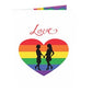 Lesbian Love 3D Pop Up Greeting Card