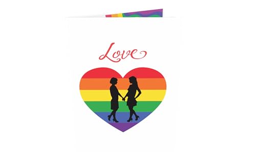 Lesbian Love 3D Pop Up Greeting Card