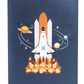 Space Shuttle Launch 3D Pop Up Greeting Card