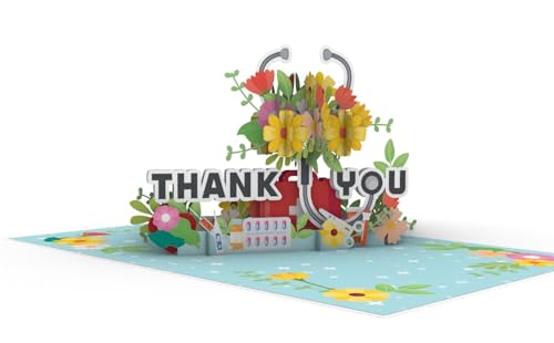 Grateful Heart Nurse Appreciation 3D Pop-Up Card