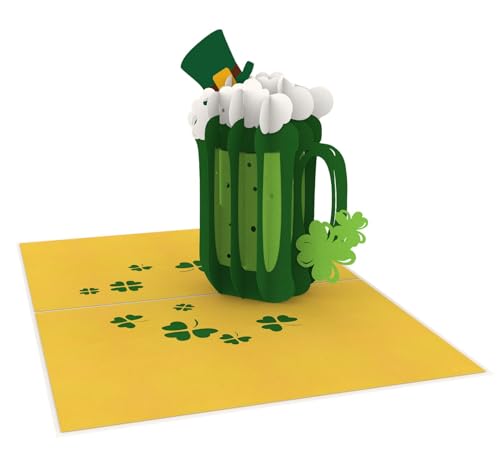 St. Patrick's Birthday 3D Pop Up Card