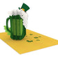 St. Patrick's Birthday 3D Pop Up Card