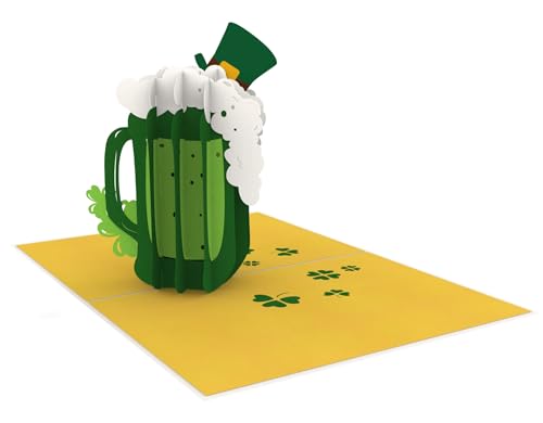 St. Patrick's Birthday 3D Pop Up Card