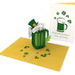 St. Patrick's Birthday 3D Pop Up Card