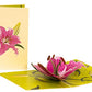 Inspirational Lily Bloom 3D Pop Up Greeting Card