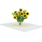 Garden Delight: Sunflower 3D Pop Up Greeting