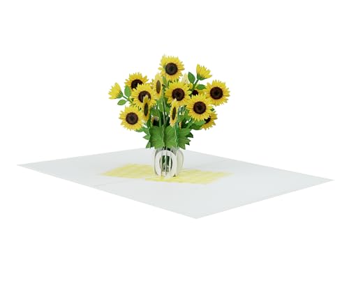 Garden Delight: Sunflower 3D Pop Up Greeting