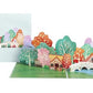 Cozy Countryside Home 3D Pop Up Card