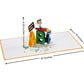 Welcome Back to School 3D Pop Up Greeting Card