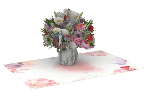 Nurse Appreciation Bouquet 3D Pop Up Card