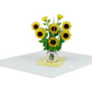 Garden Delight: Sunflower 3D Pop Up Greeting