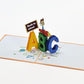 Welcome Back to School 3D Pop Up Greeting Card