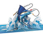 Sportfishing Surprise 3D Pop Up Greeting Card