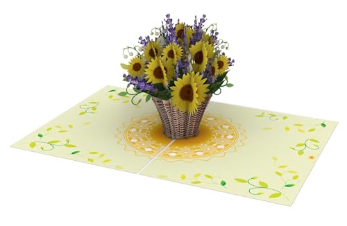 Thank You Doctor Sunflower 3D Pop Up Card