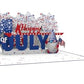 Fireworks Fest: 3D Fourth of July Pop-up Card