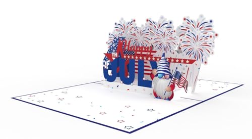 Fireworks Fest: 3D Fourth of July Pop-up Card