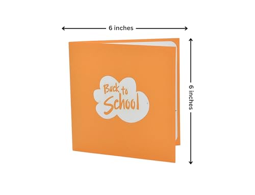 Welcome Back to School 3D Pop Up Greeting Card