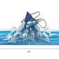 Sportfishing Surprise 3D Pop Up Greeting Card