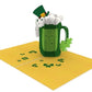 St. Patrick's Birthday 3D Pop Up Card