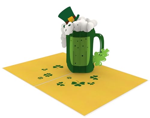 St. Patrick's Birthday 3D Pop Up Card