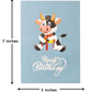 Happy Blue Ox Birthday 3D Pop Up Greeting Card