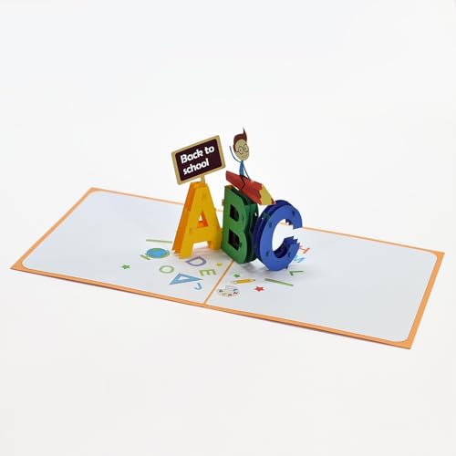 Welcome Back to School 3D Pop Up Greeting Card