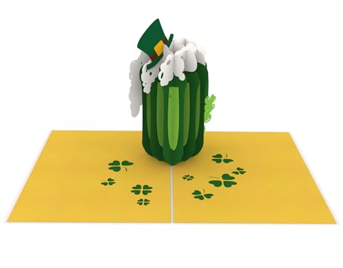 St. Patrick's Birthday 3D Pop Up Card