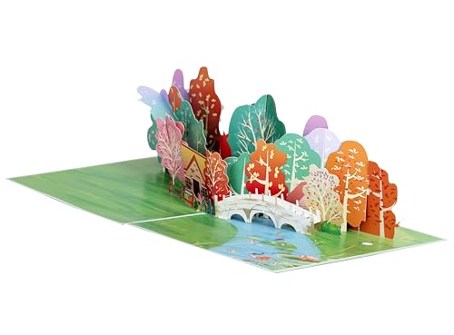 Cozy Countryside Home 3D Pop Up Card