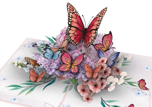 Butterfly Mother's Day 3D Pop Up Greeting Card