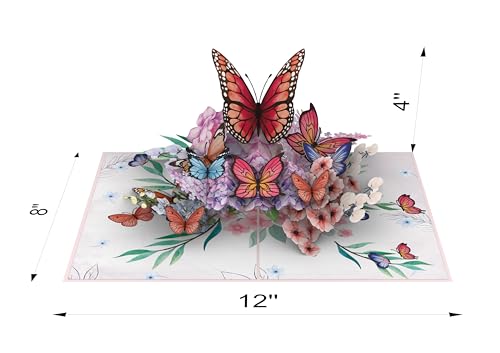 Butterfly Mother's Day 3D Pop Up Greeting Card