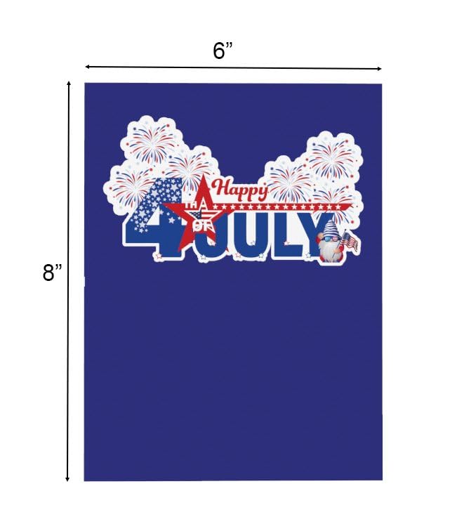 Fireworks Fest: 3D Fourth of July Pop-up Card