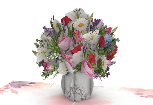 Nurse Appreciation Bouquet 3D Pop Up Card