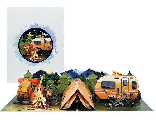 Nature Lovers Wilderness Adventure 3D Pop Up Card