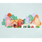 Cozy Countryside Home 3D Pop Up Card