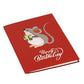 Happy Red Rat Birthday 3D Pop Up Greeting Card