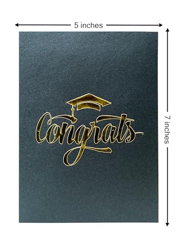 Commencement Cheers - 3D Pop-Up Graduation Greeting Card