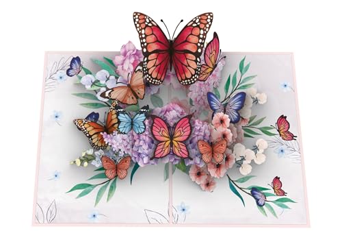 Butterfly Mother's Day 3D Pop Up Greeting Card