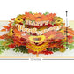 Thanksgiving Wreath of Fall 3D Pop Up Card