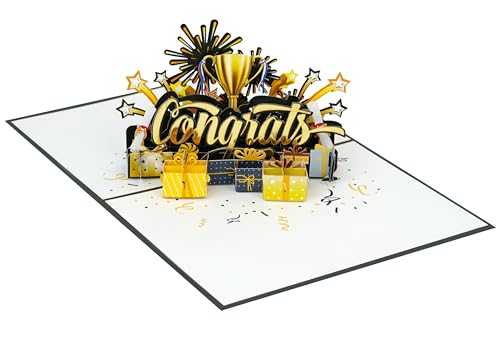 Commencement Cheers - 3D Pop-Up Graduation Greeting Card