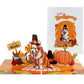 Thanksgiving Blessings with Corgi 3D Pop Up Card