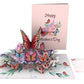 Butterfly Mother's Day 3D Pop Up Greeting Card