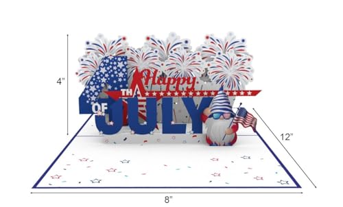 Fireworks Fest: 3D Fourth of July Pop-up Card